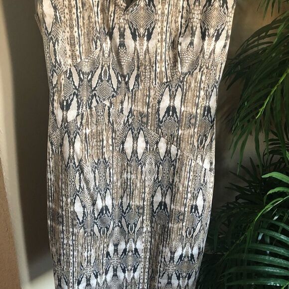 Joeffer Caoc snake print dress size 6 - Picture 3 of 11